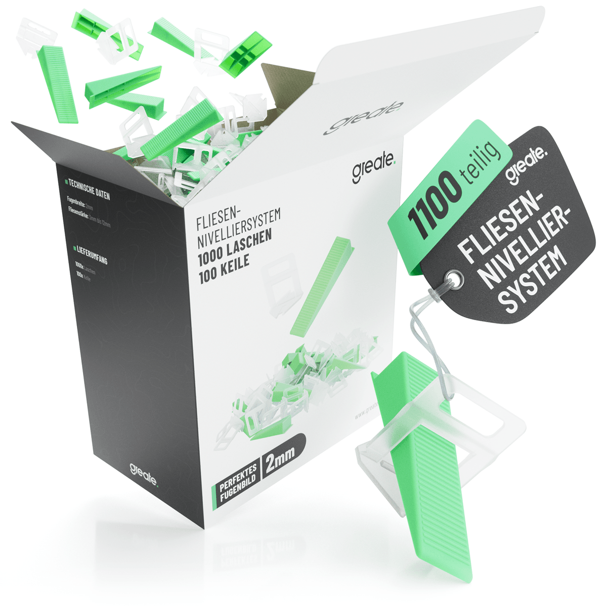 Fliesen Nivelliersystem 101204 Hauptbild 1100-teilig