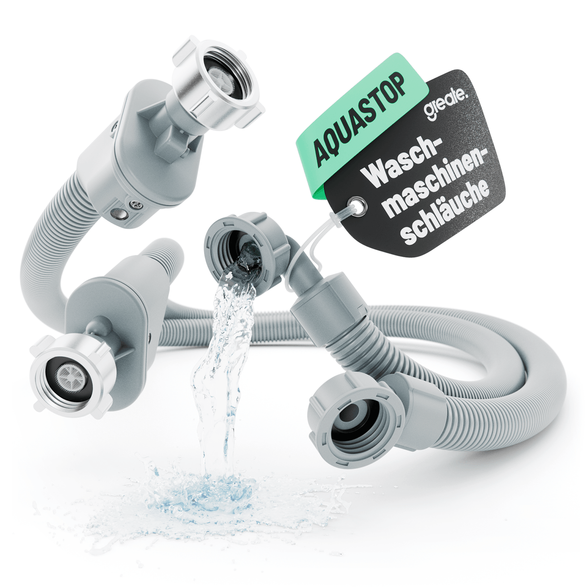 Aquastop Schlauch für Waschmaschine 101018 Hauptbild 2er Pack