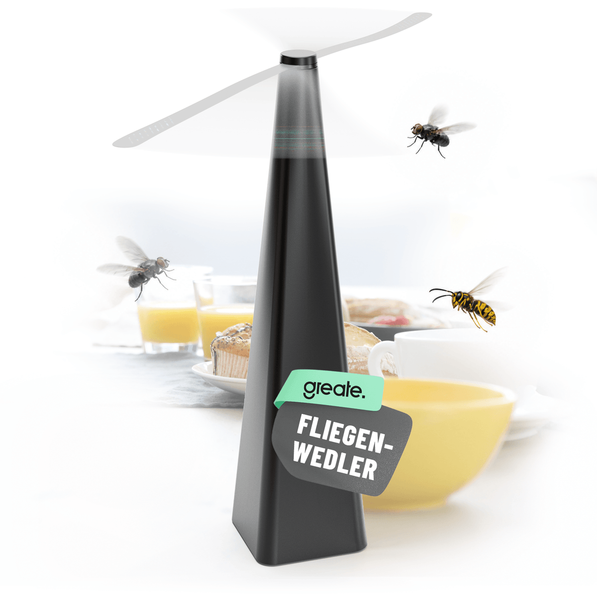 Fliegenwedler zum Fliegen vertreiben 901015 Hauptbild 1er Pack