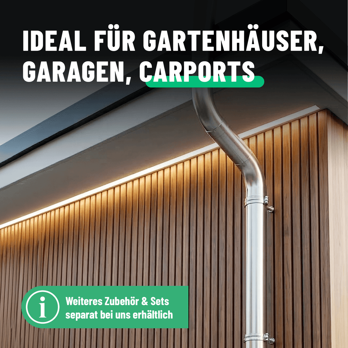 greate Ablaufrohr Regenwasser für Garagen-101322