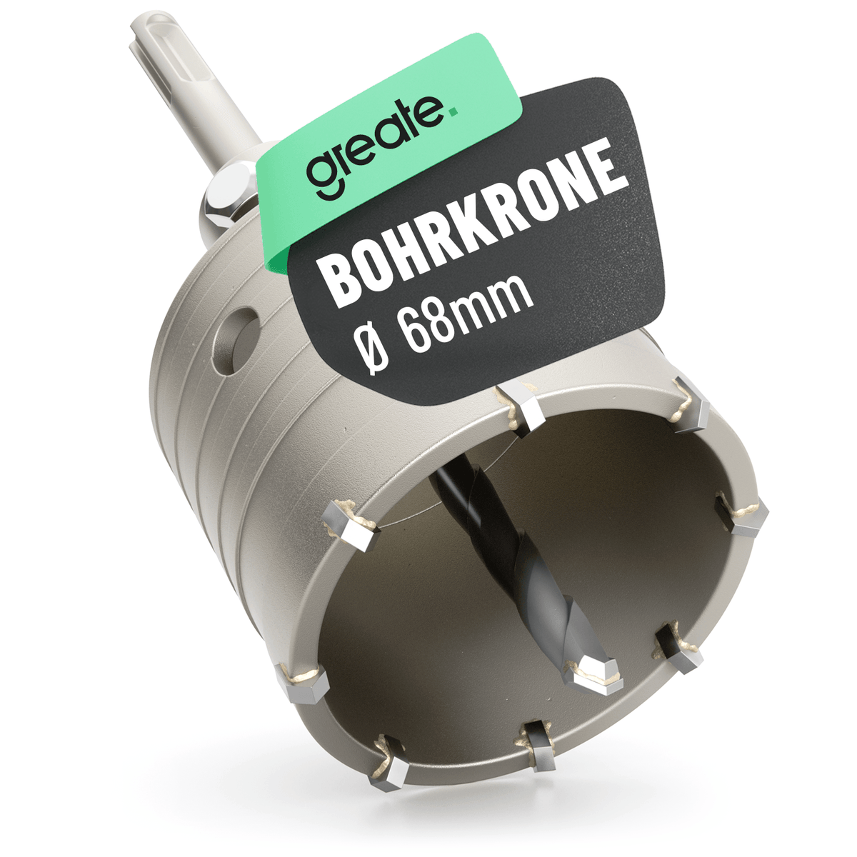 greate Bohrkrone 68mm mit SDS Plus 101208 Hauptbild 1er Pack