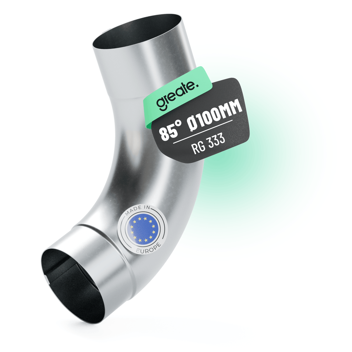 greate Fallrohr Bogen 85 Grad 101351 Hauptbild