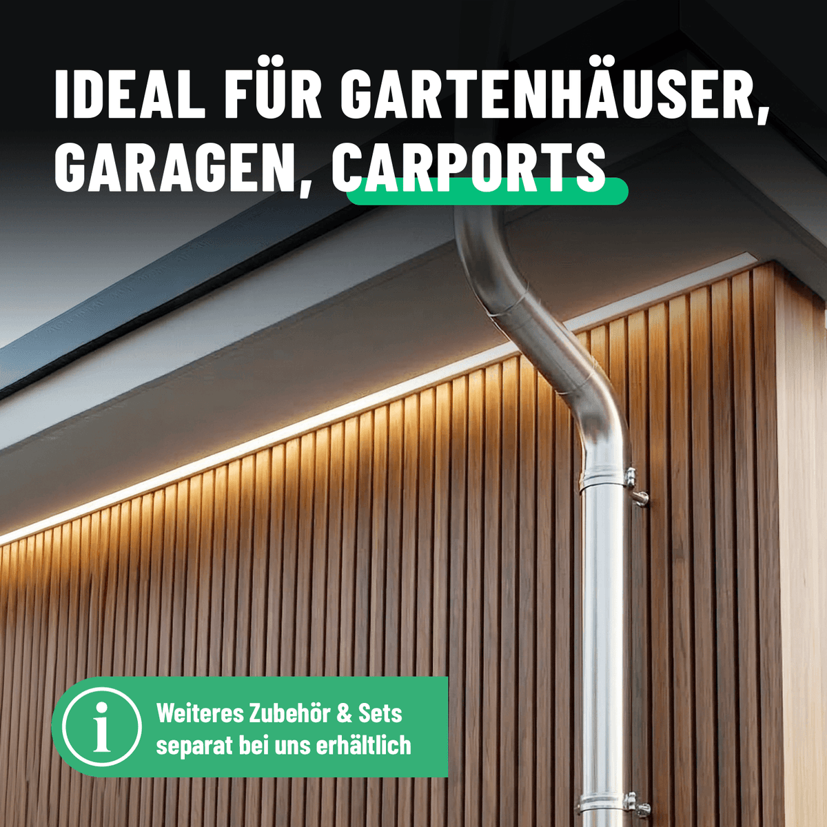 greate Rohrschelle für Garage Dachrinne 101324