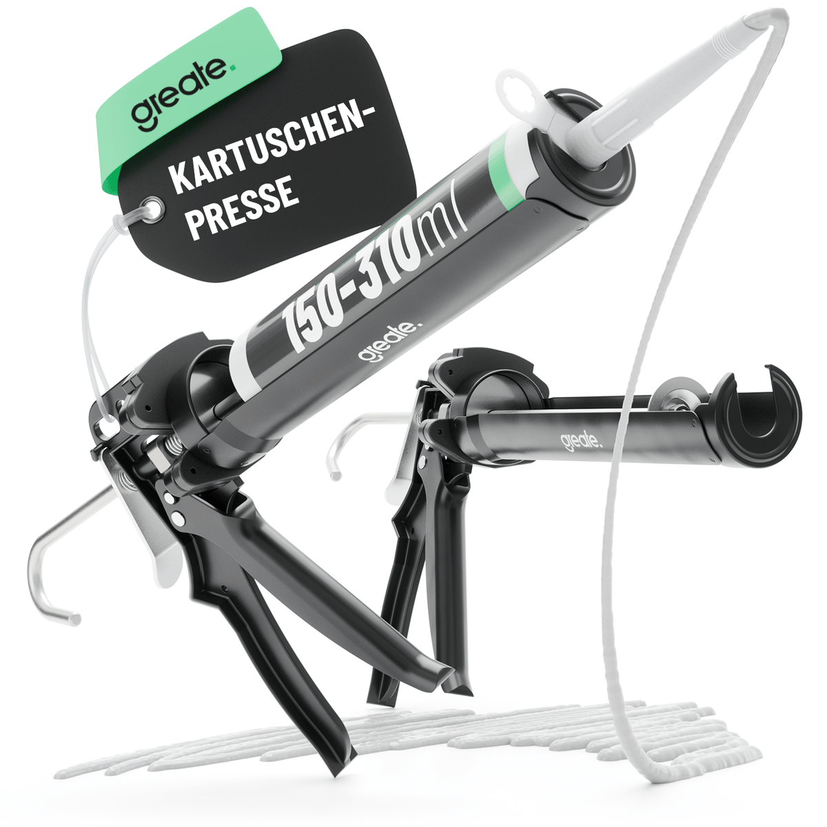 Kartuschenpresse mit 25 1 Übersetzung 101309 Hauptbild 2er Pack