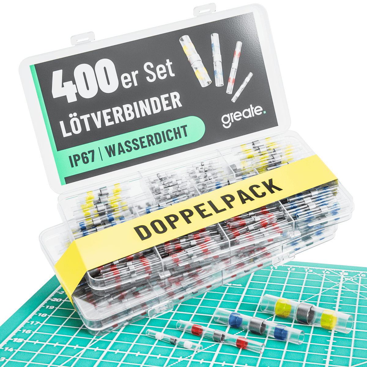 400er Set Lötverbinder mit Schrumpfschlauch 101100 Hauptbild