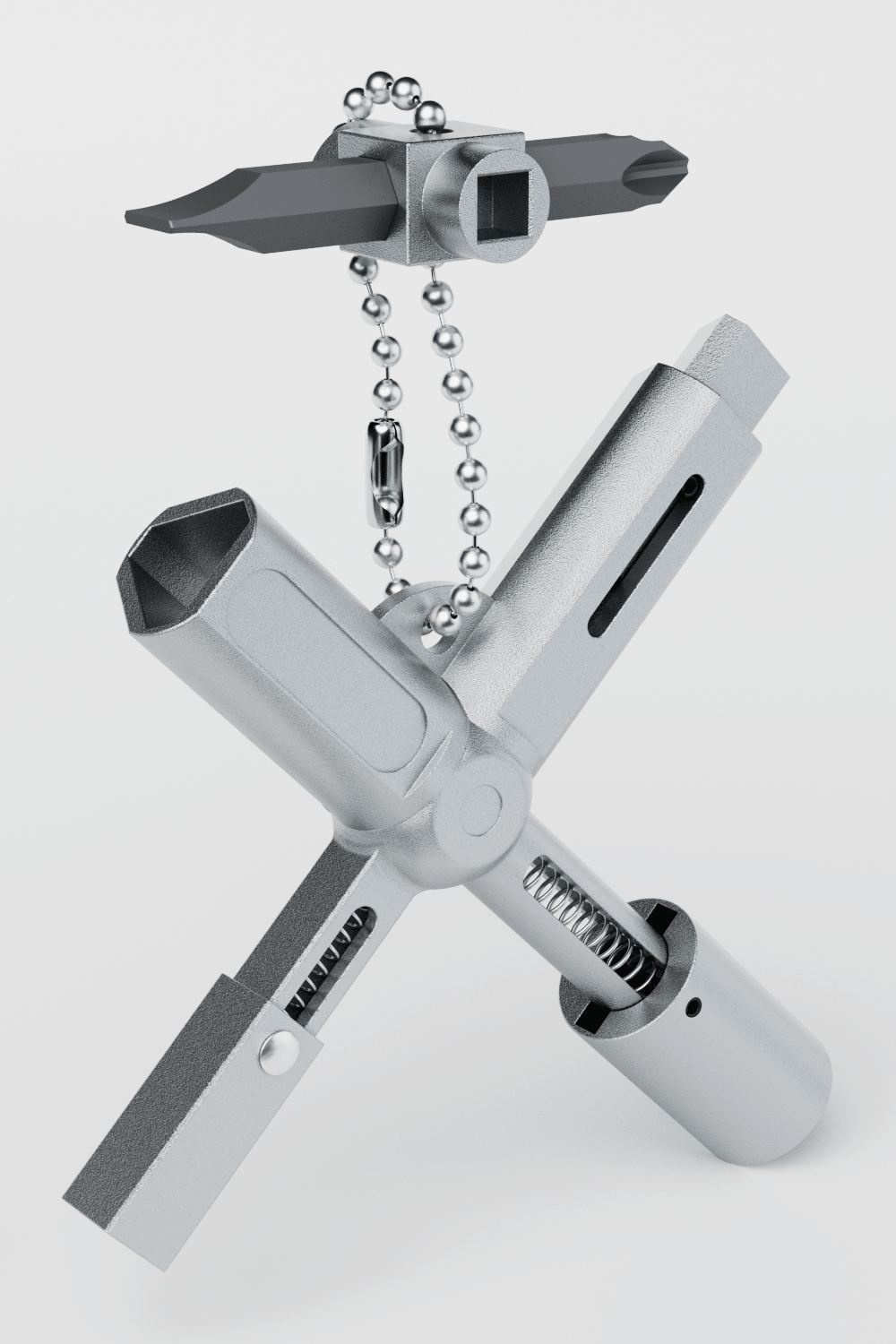 ABSINA xKey mit Wendebit Heizungsentlüfter 1er Pack Hauptbild
