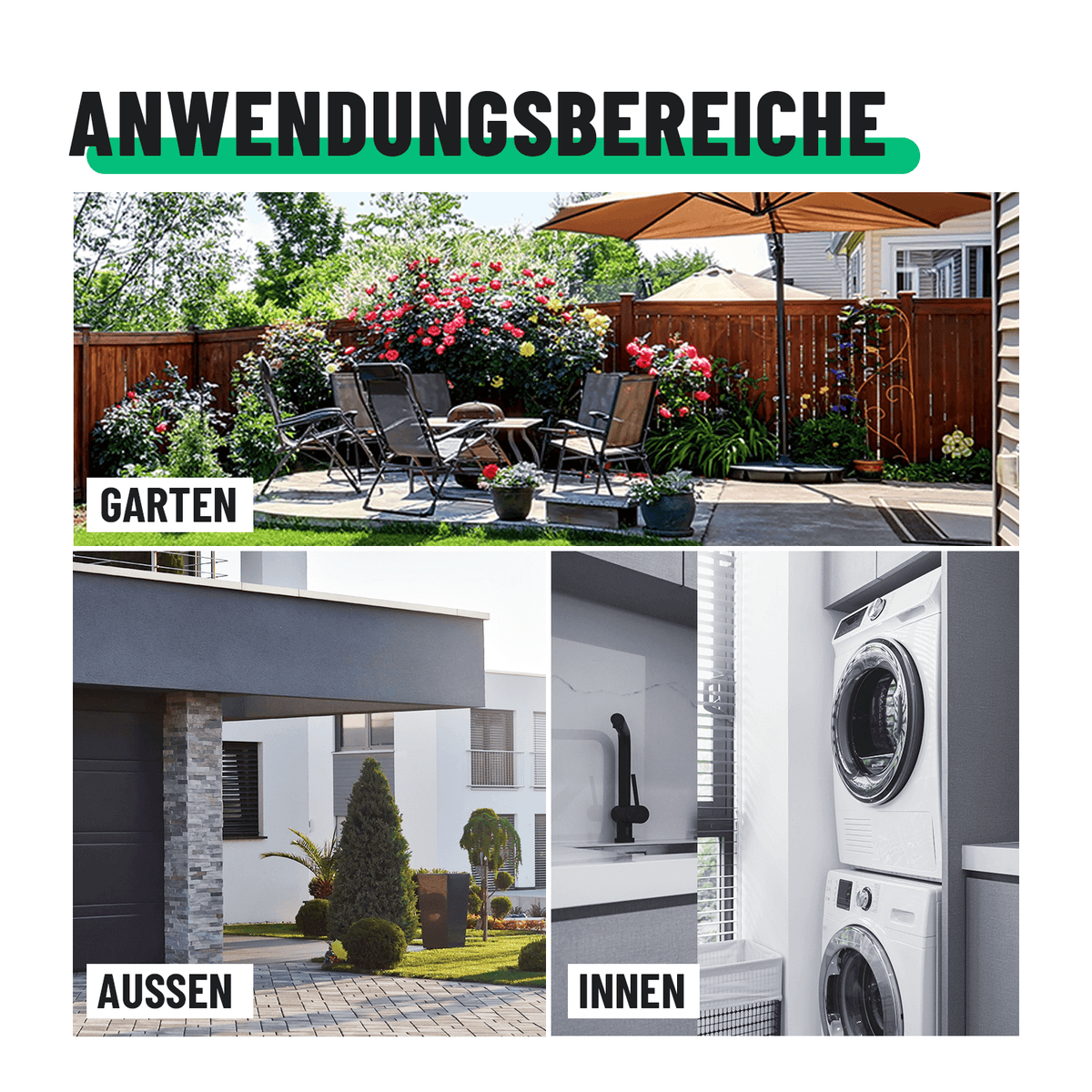 Aufputz Steckdose Anwendungsbereiche für Garten innen und aussen 501020-2