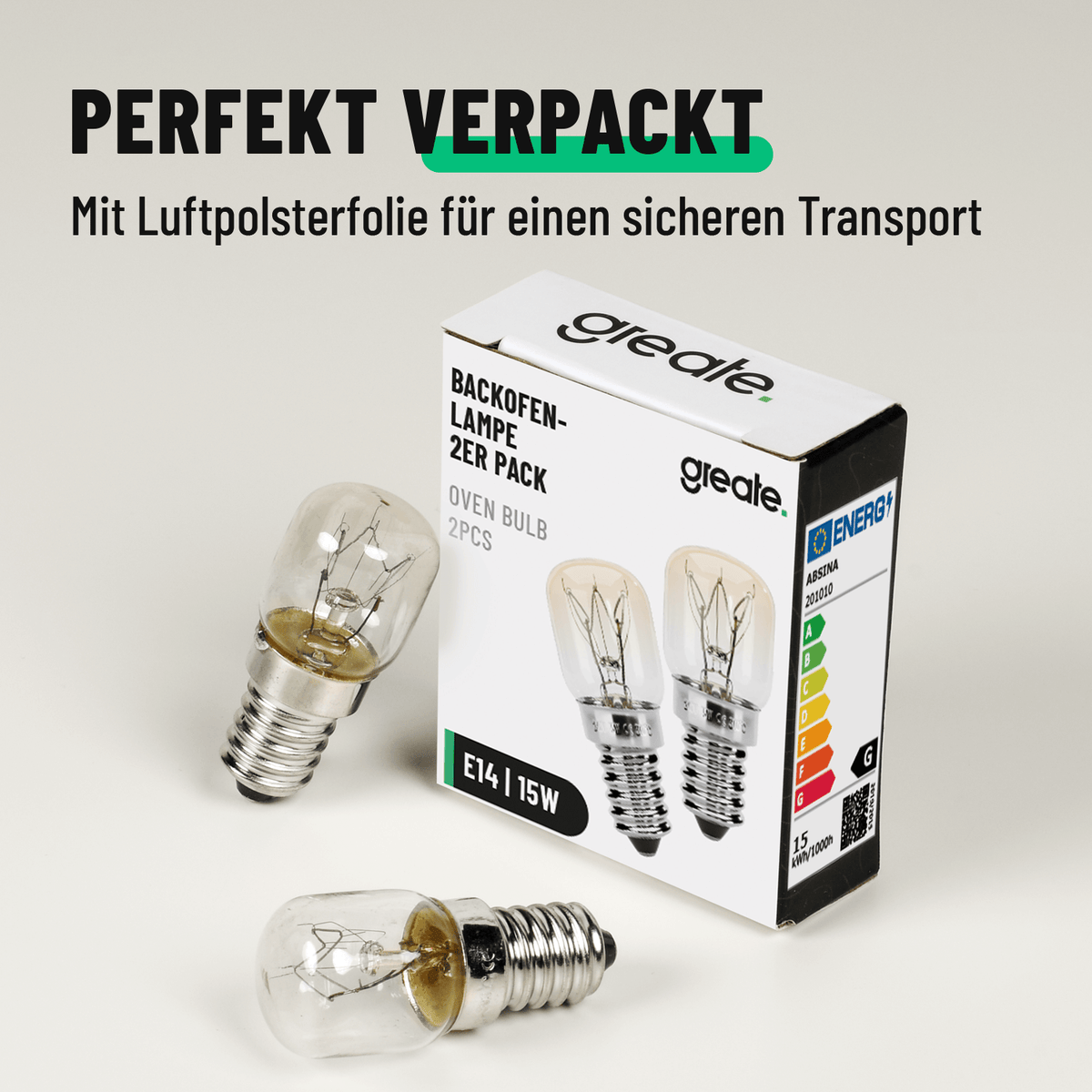 Backofenlampe sicher verpackt 201010-3