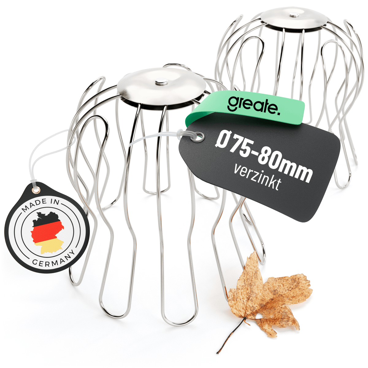 Dachrinnen Laubschutz Sieb für Regenfallrohr 101352 Hauptbild 2
