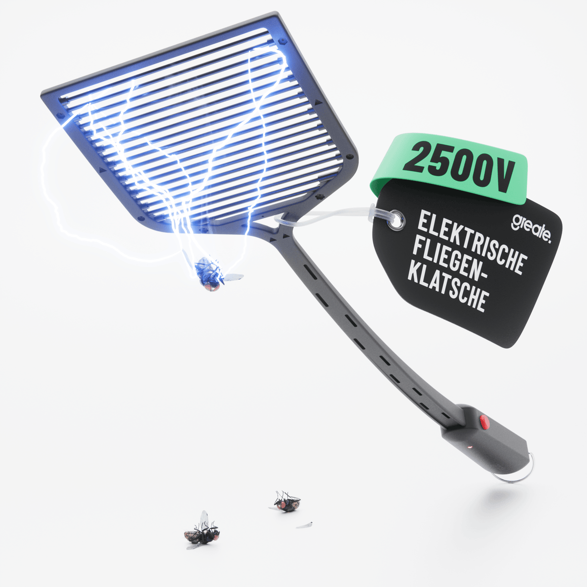 Elektrische Fliegenklatsche von greate 901019 Hauptbild 1er Pack