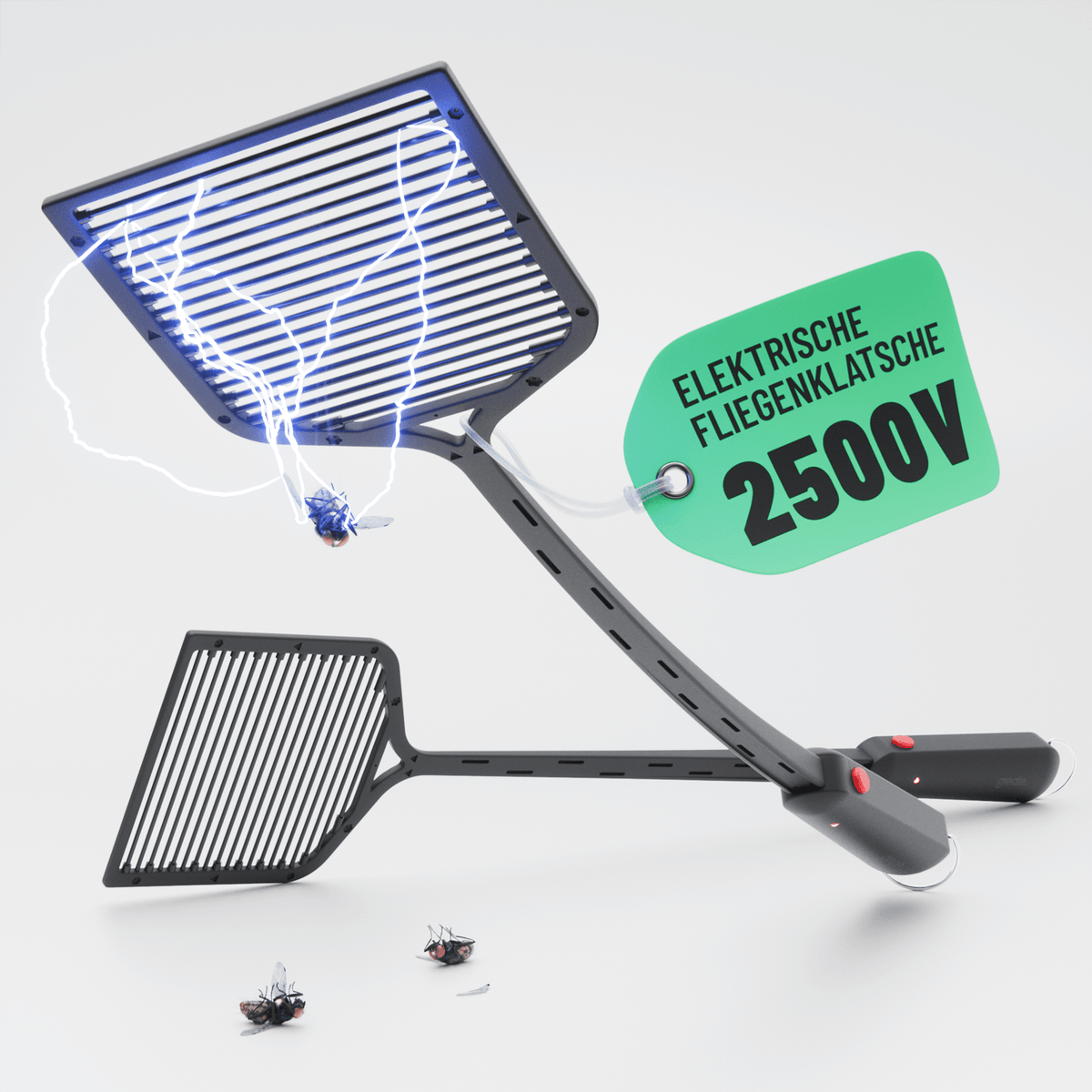 elektrische Fliegenklatsche von greate 901019 Hauptbild 2er Pack