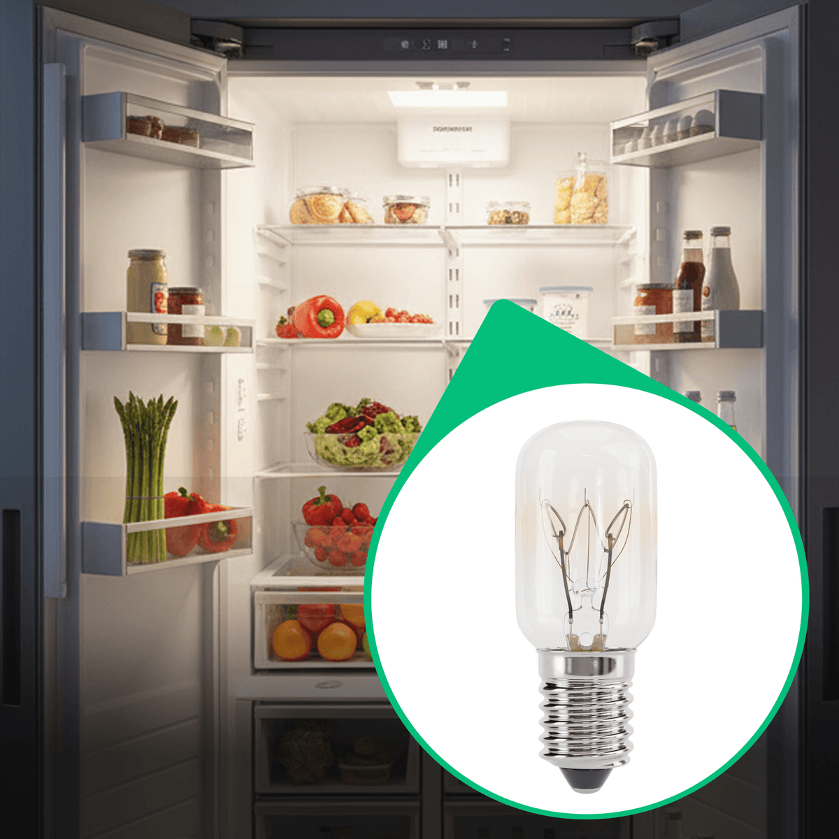 Ersatzlampe für Kühlschrank 201023-1