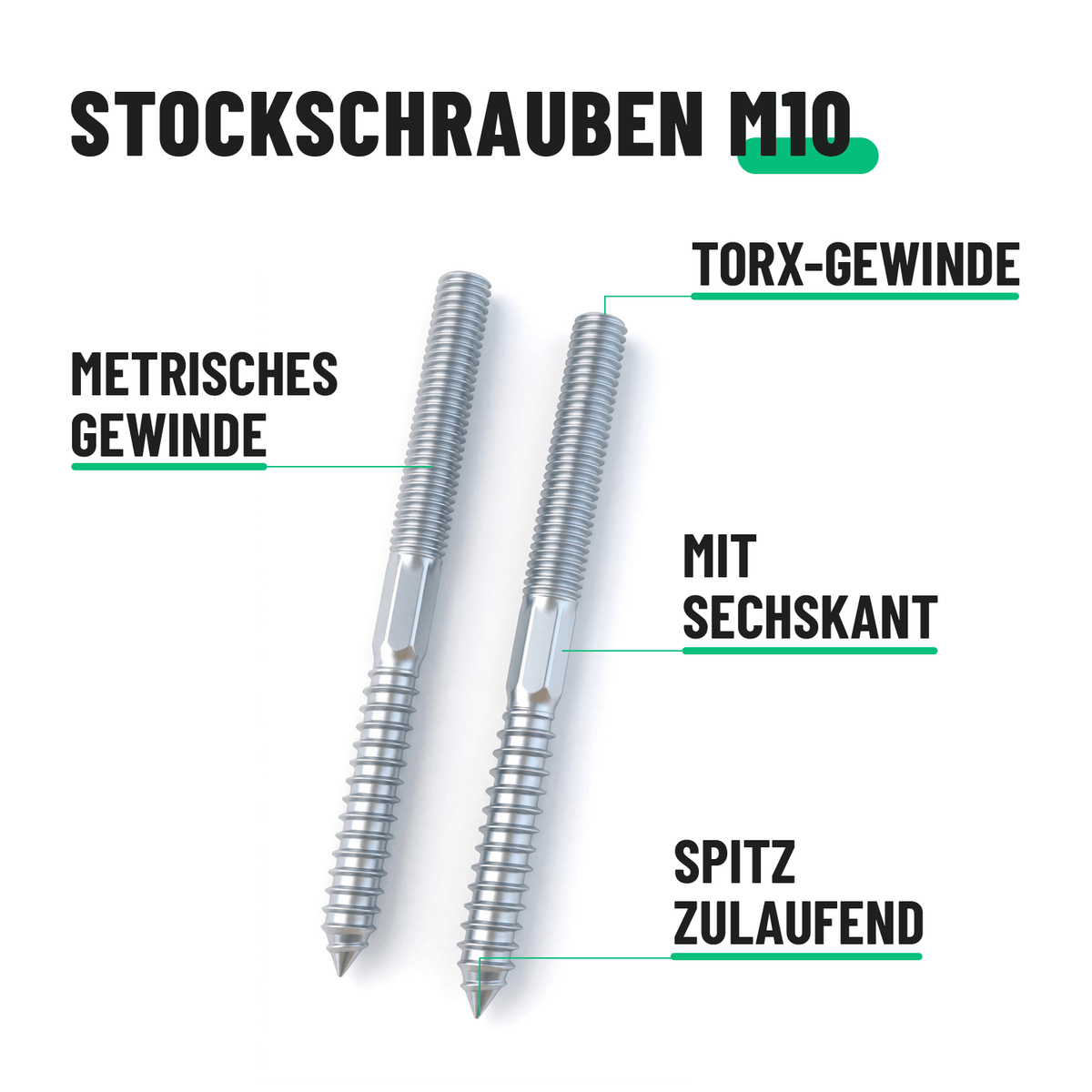 greate Stockschraube Details 101321