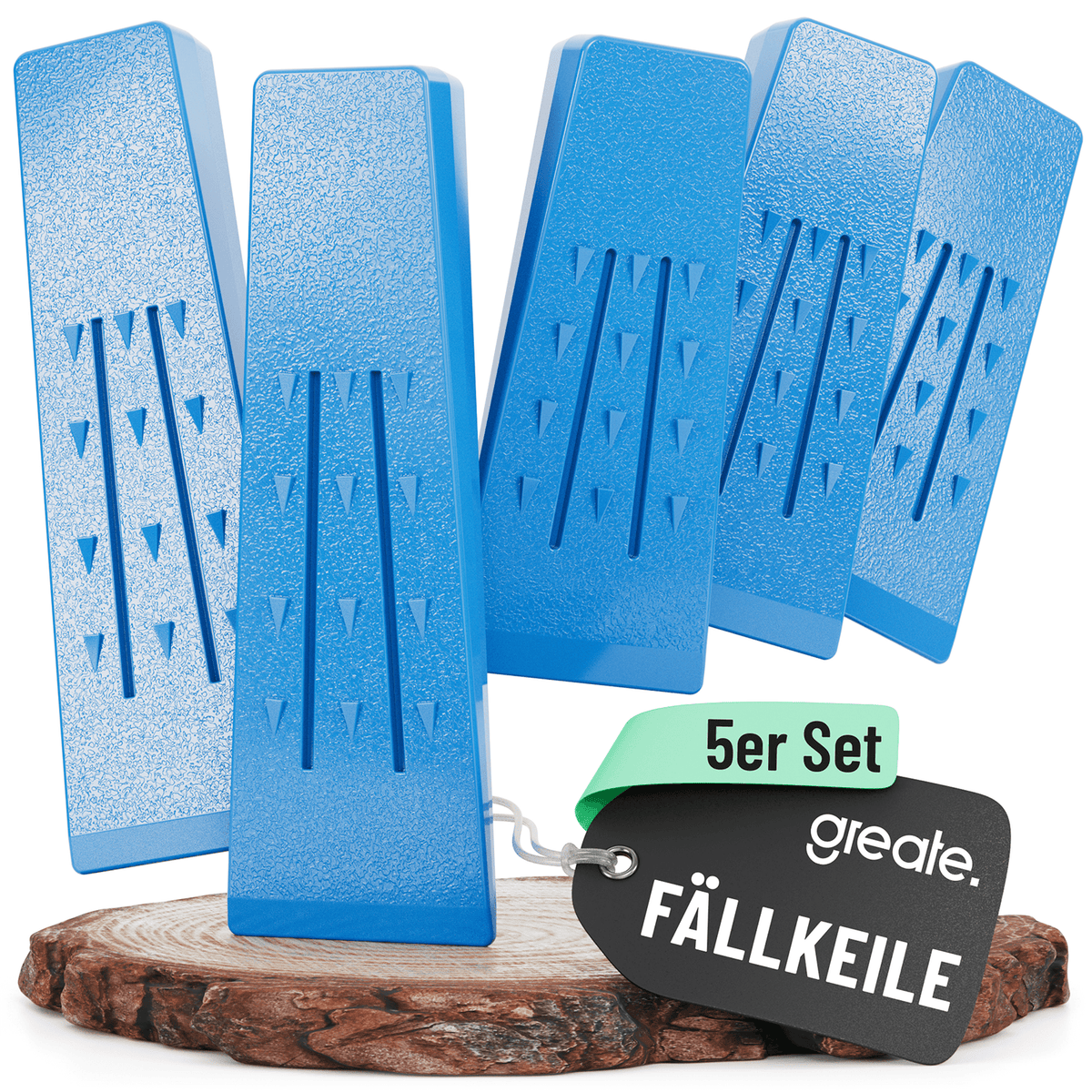 Kunststoff Fällkeil Forst Set 5-teilig 101700 Hauptbild