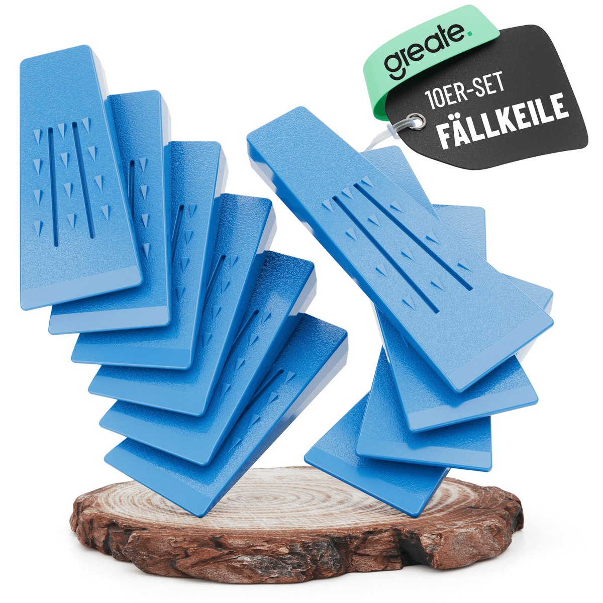 Kunststoff Fällkeil Forst Set 10-teilig 101700 Hauptbild