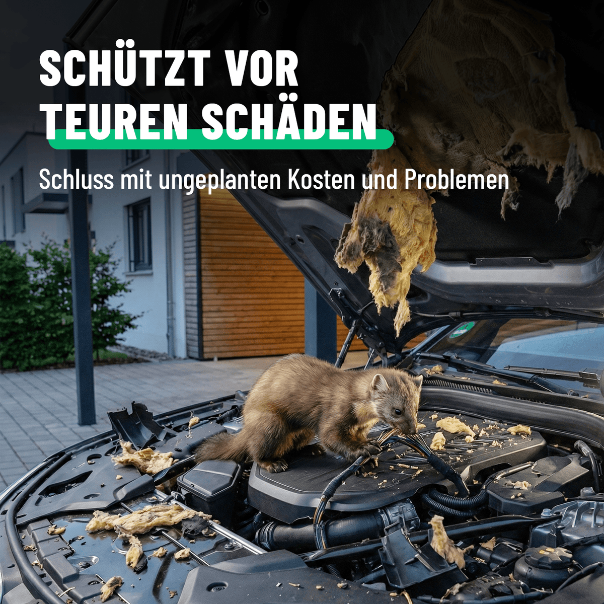 Marder vertreiben effektiver Schutz 101600-1