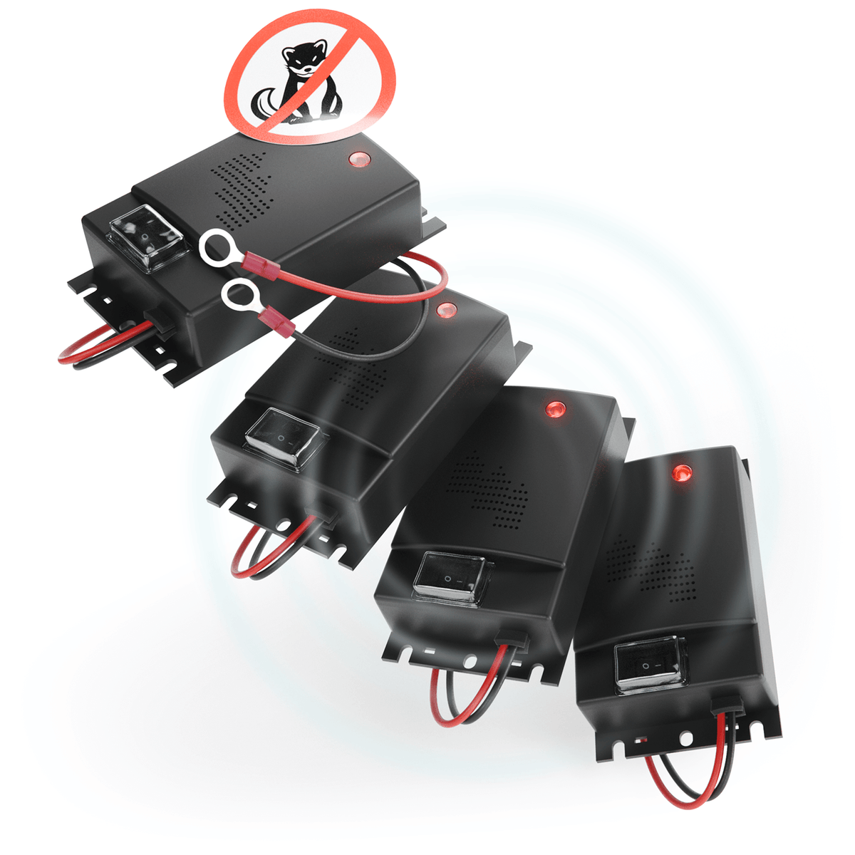 Marderschreck 12V Anschluss 901017 Hauptbild 4er Pack
