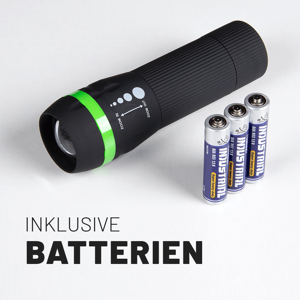 Mini Taschenlampe inklusive Batterien 201009-5
