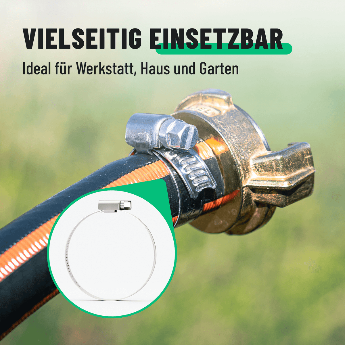 Rohrschelle rostfrei für Pool, Teich und vieles mehr 101306-2