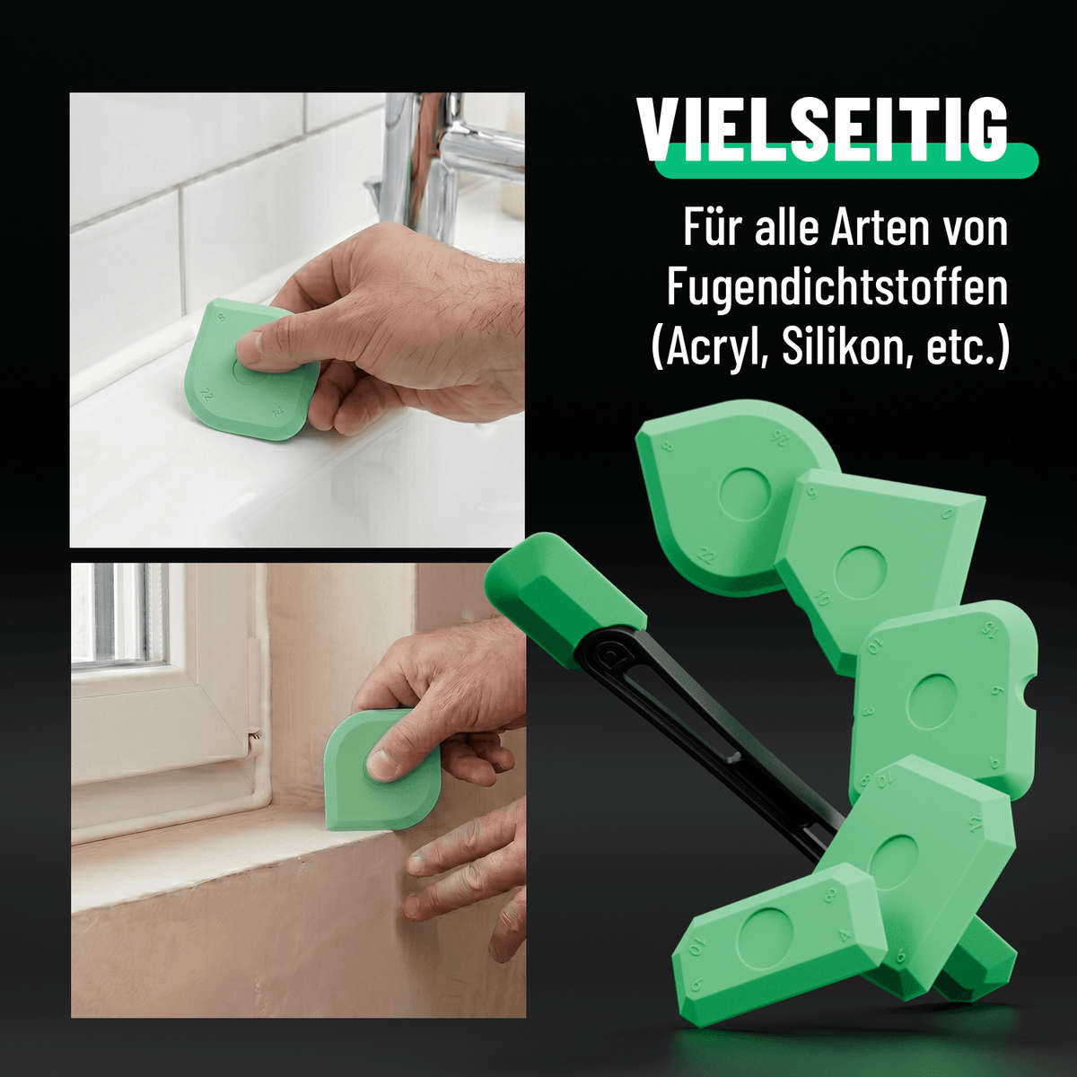 Silikon Werkzeug für Silikon und Acryl