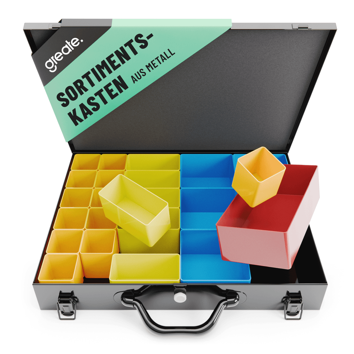 Sortimentskasten mit 23 herausnehmbaren Behältern 101400 hauptbild 1er Pack