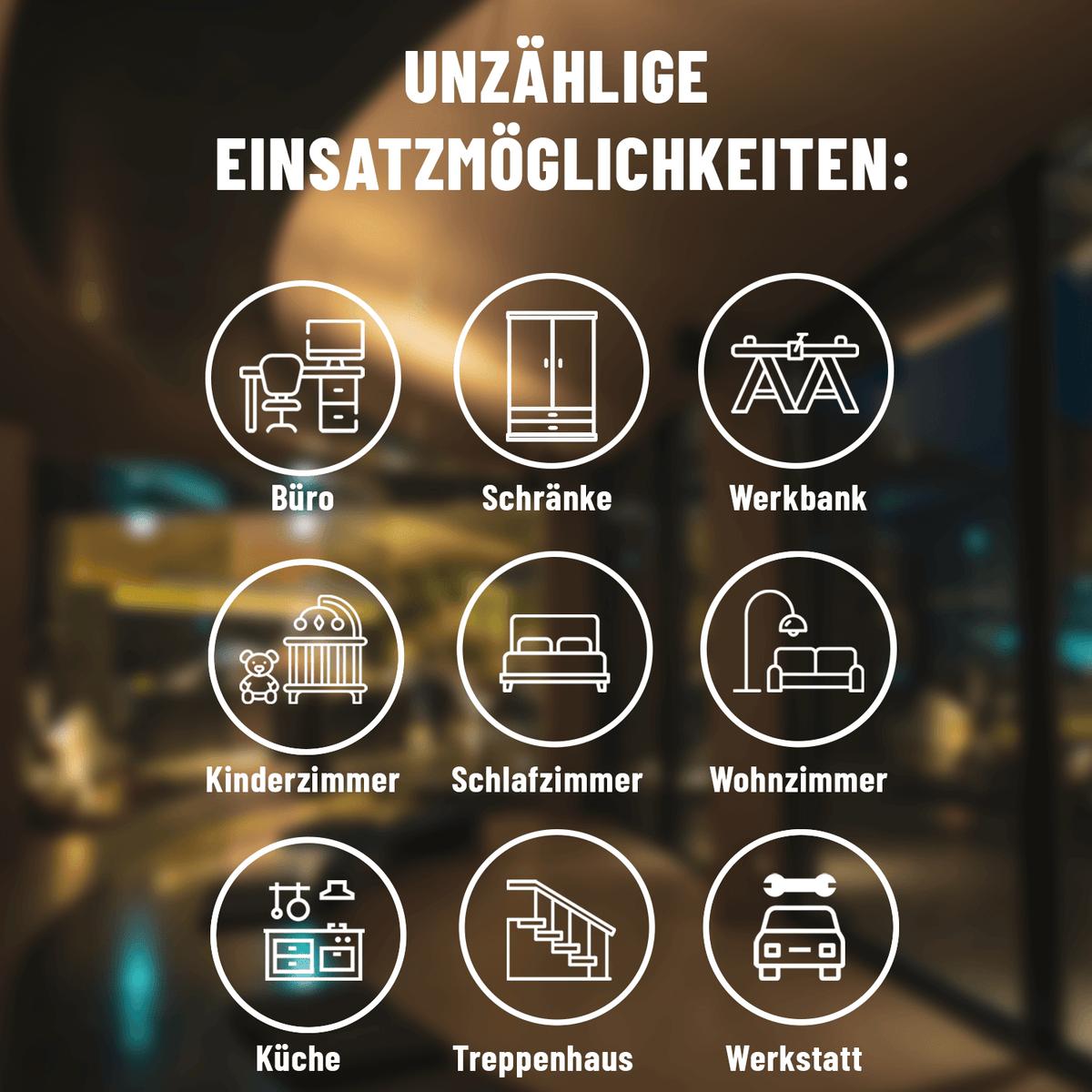 Unterbauleuchte für viele Anwendungen geeignet 201022-3
